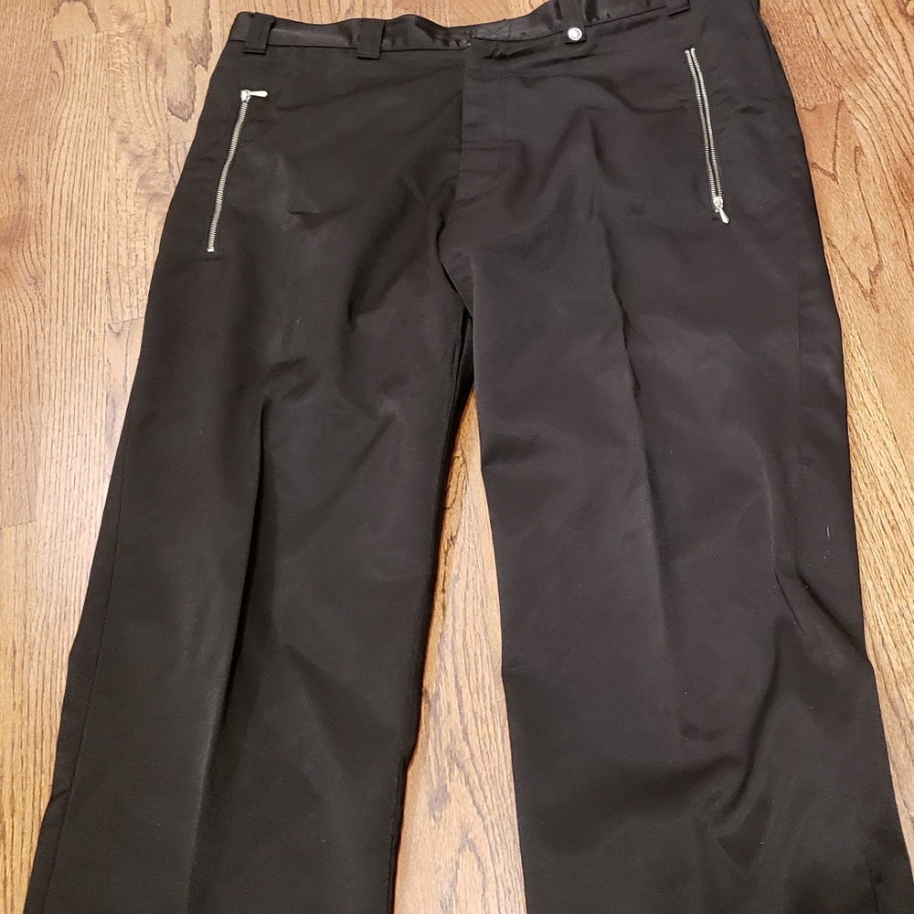 Versace Classic V2 42 Pants Black Zipper pockets